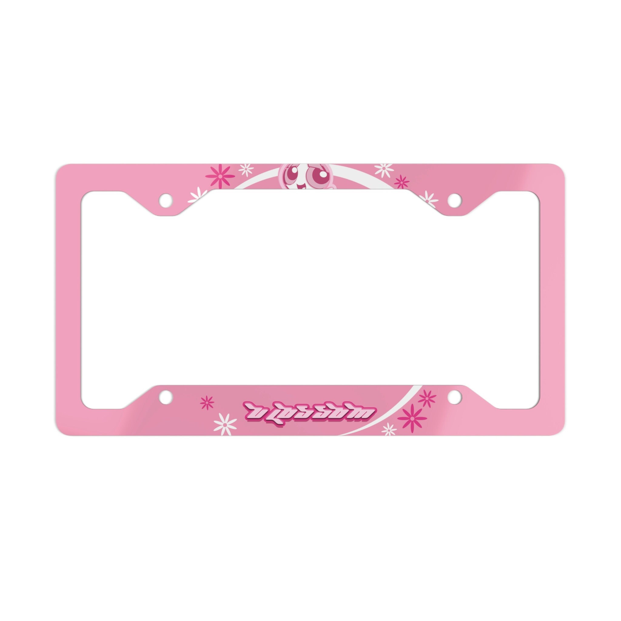 The Powerpuff Girls Blossom Y2K License Plate Frame Etsy