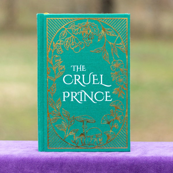 The Cruel Prince by Holly Black // Cloth Rebound Special Edition Book // MADE TO ORDER