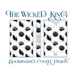 The Wicked King Bookbinding Cover Design PNG // Vinyl Book Cover Design // Penguin Clothbound Classics *DIGITAL DOWNLOAD*