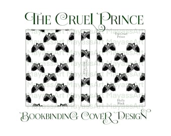 The Cruel Prince Bookbinding Cover Design PNG // Vinyl Book Cover Design // Penguin Clothbound Classics *DIGITAL DOWNLOAD*