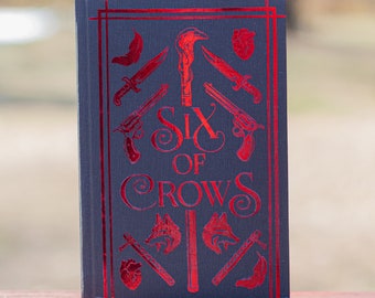 Six of Crows by Leigh Bardugo // Rebound Special Edition Book // MADE TO ORDER