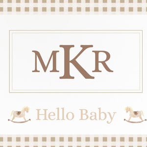 Cartões personalizados para comemorações mensais do bebê - Cartões de lembrança mensais do primeiro ano para fotos e memórias - Presente de chá de bebê para novos pais