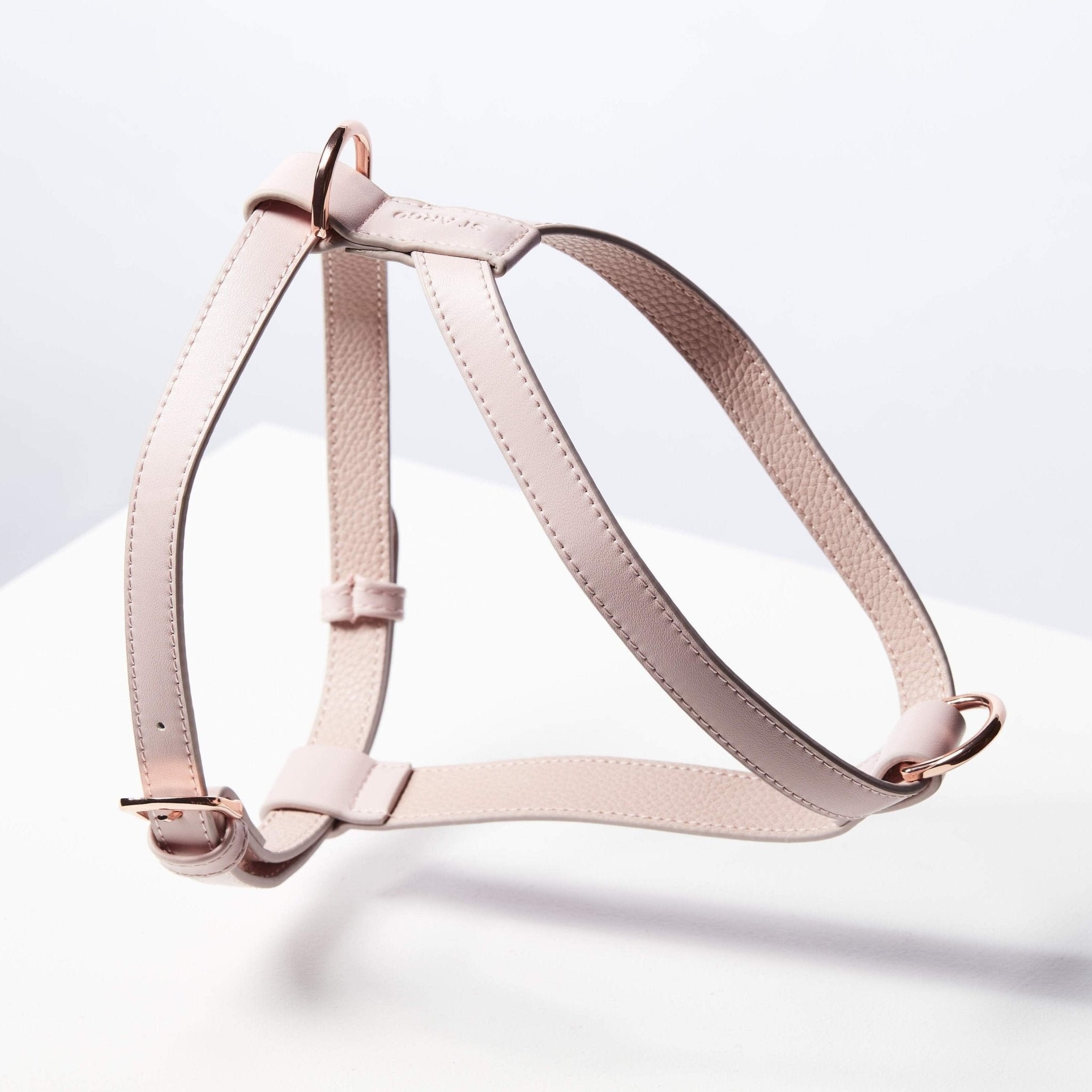 Blush pink cheap dog harness