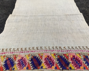 Antique textile, Anatolian textile, embroidery, antique embroidery, Turkish embroidery, handworking textile, handmade textile, handworking