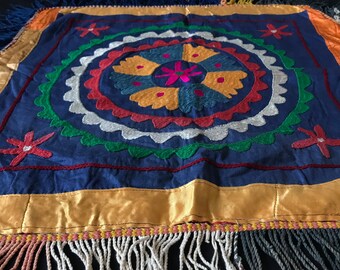 Embroidery, decorative embroidery, suzani, Wall decorations,home decorations, Silk embroidery, decorative textile, wall decor, home decor