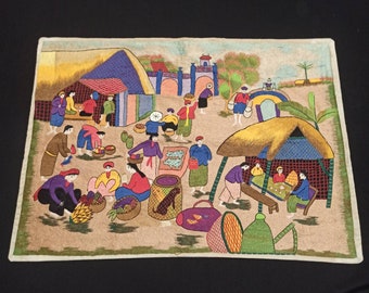 Antique textile, embroidery, antique embroidery, decorative textile,wall decorations,wall textile, China textile, China, home decorations