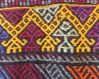 Antique rug,cicim, Anatolian rug, kilim, antique kilim, decorative kilim, decorative rug, Turkish rug, geometric rug, handmade rug,homedecor