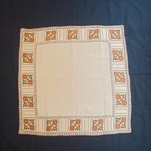 Vintage textile, embroidery, vintage embroidery, tablecloth, handmade textile, decorative textile, decorative embroidery,home decor, vintage