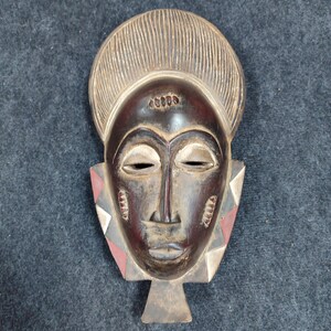 Antique wooden,wall hanging, African mask, wooden mask, wall decoration, collectibles, antique, antique decoration, African wooden, mask