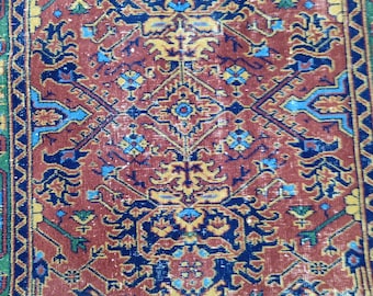 Tappeto decorativo, tappeto fatto a mano, tappeto decorativo, tappeto di lana, tappeto fatto a mano, tappeto vintage, tappeto da zona, tappeto turco, tappeto per la casa, tappeto di lana, tappeto
