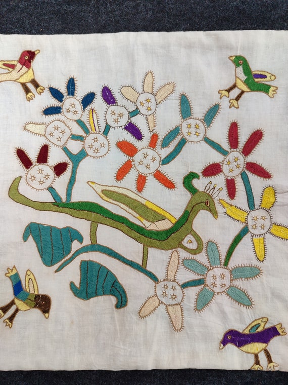 pillow, embroidery pillow, decorative pillow, handmade pillow,animal pillow, throw pillow, home decorations, embroidery, embroidery textile