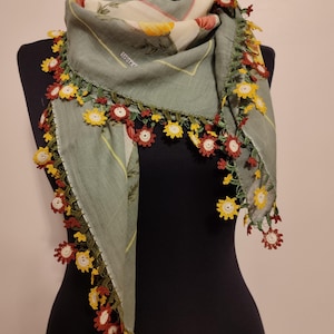 Scarves, scarf, embroidery scarf, handmade scarf, Anatolian scarf, Turkish scarf, shawl, embroidery shawl, handmade shawl, Anatolian shawl