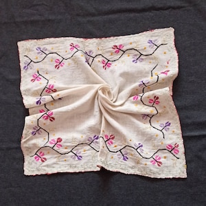 Handcrafted textile, Vintage embroidery textile