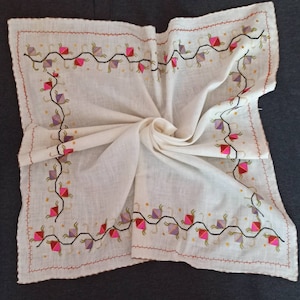 Antique textile, Anatolian handcrafted embroidery textile