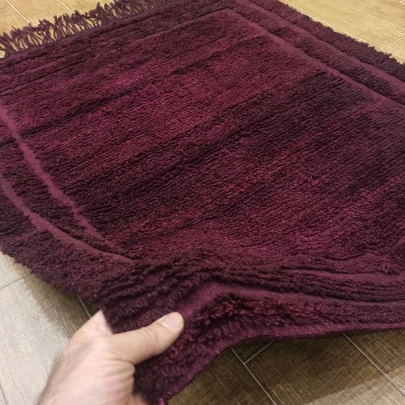 Antique rug, decorative rug, Small rug,tulu rug, shaggy rug, Anatolian rug, tribal rug, tribal, Turkish rug, wool rug, handmade rug,red rug