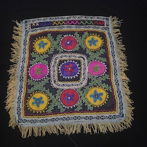 Decorative textile, embroidery textile, handmade textile, Uzbek textile, suzani, suzani textile, antique textile, embroidery, Wall decor