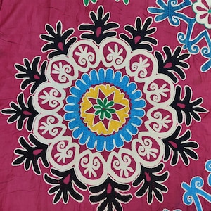 Antique embroidery, Suzani, antique suzani, antique textile, embroidery textile, embroidery bedspread, antique embroidery, home decorations