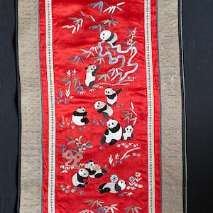 Embroidery, decorative embroidery, wall decoration, Chinese embroidery, decoration textile, China embroidery, antique decoration, home decor