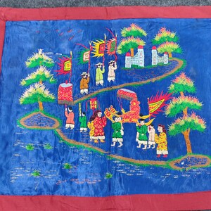 Antique textile, embroidery, antique embroidery, decorative textile, handmade textile, handmade embroidery, China embroidery, China textile