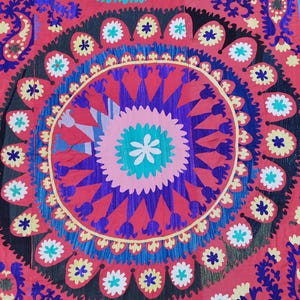 Antique embroidery, Suzani, antique suzani, antique textile, embroidery textile, embroidery bedspread, antique embroidery, home decorations