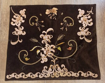 アンティークテキスタイル、刺繍、アンティーク刺繍、装飾テキスタイル