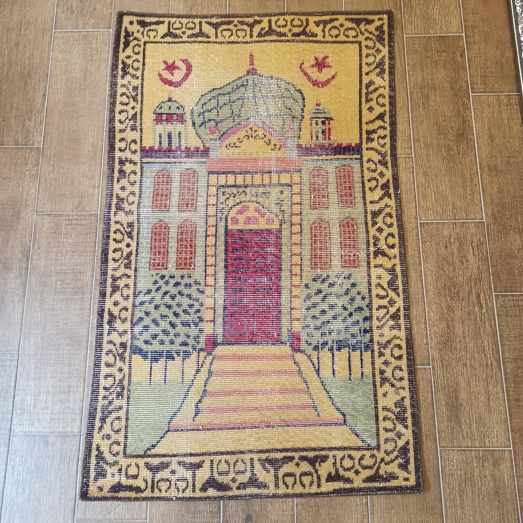 Wall Decoration,rug, Wall Rug, Decorative Rug, Vintage Rug, Handmade ...