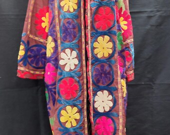 embroidery vest, handmade vest, Silk vest, Silk costume, embroidery fashion,unique vest, embroidery costume, handmade costume,