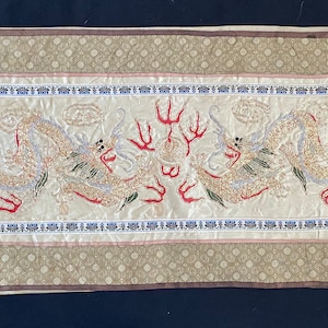 Embroidery, decorative embroidery, wall decoration, Chinese embroidery, decoration textile, China embroidery, antique decoration, home decor