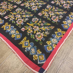 Antique textile, embroidery, antique, decorative textile, Turkish textile, blocprint, blocprint textile, Anatolian, Turkish, antique textile