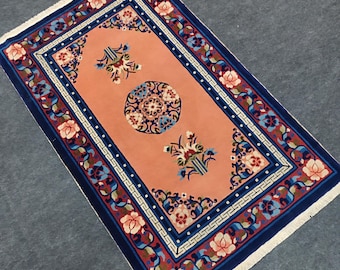 Decorative rug, handmade rug, China rug, Chinese rug, wool rug, Small rug, accent rug, China design,home decor, china carpet, China