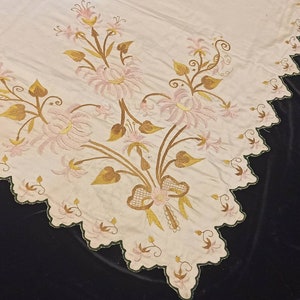 Antique textiles ,silk embroidery handcrafted textile