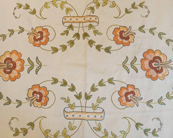Textile, antique textile, embroidery, antique embroidery, tablecloth, embroidery tablecloth, antique tablecloth