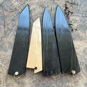 Custom Wooden Saya – Handmade Wooden Sheath for Knives