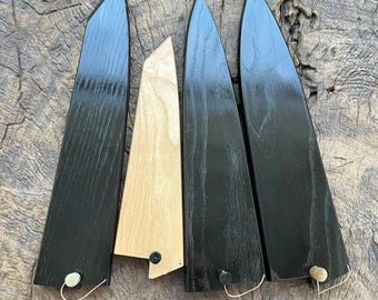 Custom Wooden Saya – Handmade Wooden Sheath for Knives