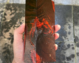 Cool Siamese Rosewood blanks, A5, wood turning blank, knife handle blank, pen blank