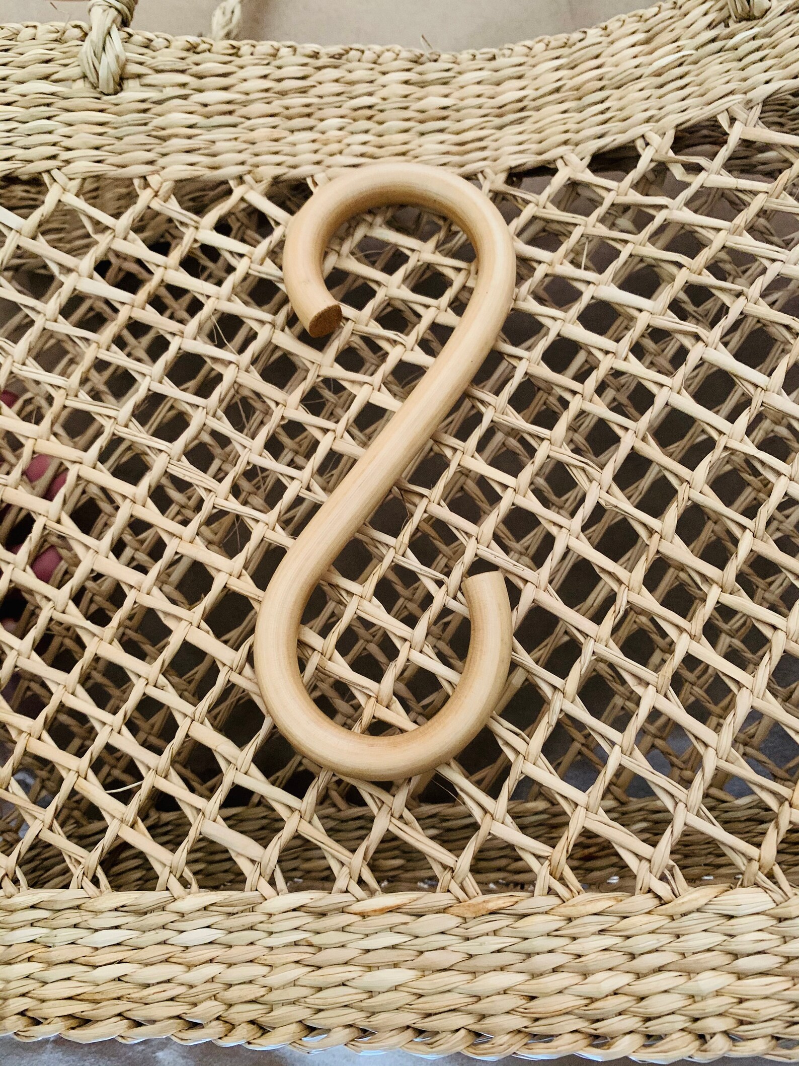 Rattan Hook/ S Hook/ Rattan hanger/ Vintage Hook/ Classic Hook Etsy