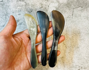 Personalized Butter Spoon/Personalized Horn Butter spoon/ice cream spoon/ice cream plow