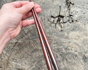 Octagonal, Eight-sided Siam Rosewood Chopstick, Pro version