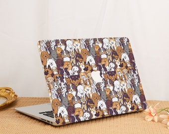 Dog Family Macbook Case: Fits Air & Pro 13-16 inch