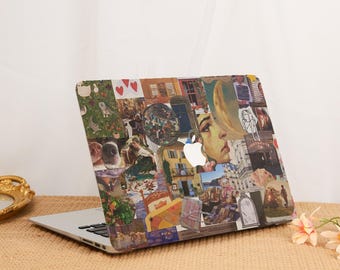 Art Collage Macbook Hülle: Einzigartige Laptop Hülle