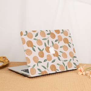 Pastel Fruity Peach MacBook Case for New 2025 M4 Air 15/13 Inch A3240 A3241 Laptop Cover for MacBook Pro 13 14 15 16 Inch 2024 M3 M2 M1
