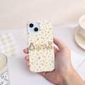 Cute Winnie The Pooh iPhone Case, Floral Design, Matte Finish product logo