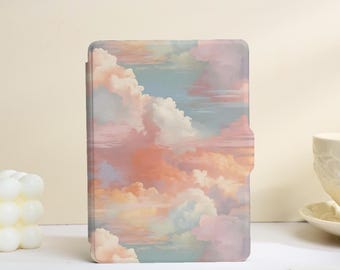 Colorful Haze Painting Paperwhite Kindle Case for Kindle 11th Gen Cover, Kindle Case Kindle Cover With Auto Wake/Sleep, Paperwhite1/2/3/4