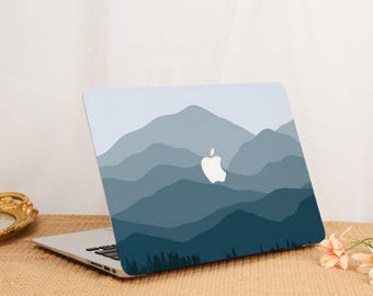 Minimalist Mountain MacBook Case,Stylish Laptop Cover,Minimalist MacBook Case for MacBook Neo Air Pro,Macbook Pro 16 14 13 Air 15 13 Case