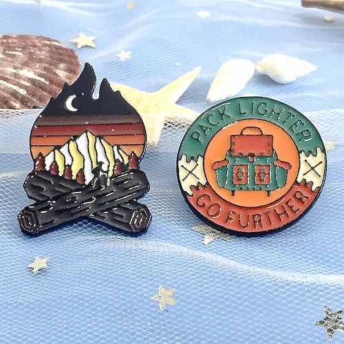 7 Cute Enamel Pins for Backpacks Feminist Lapel Pin Set for Etsy