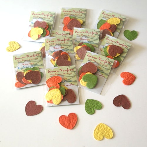 Seed Bags - Seed Confetti · Seed Paper · 10 pieces · Wild Flower Mixture
