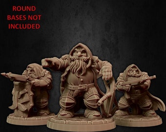 2832MM SCALE for Warhammer,RPG Rol miniatures,Dungeons and dragons Set 3 X3 Dwarfs Soldiers