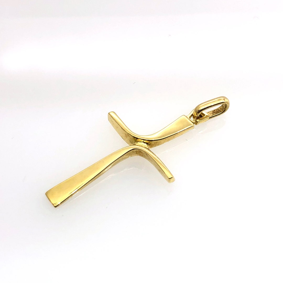Hand Made Gold Cross - Etsy