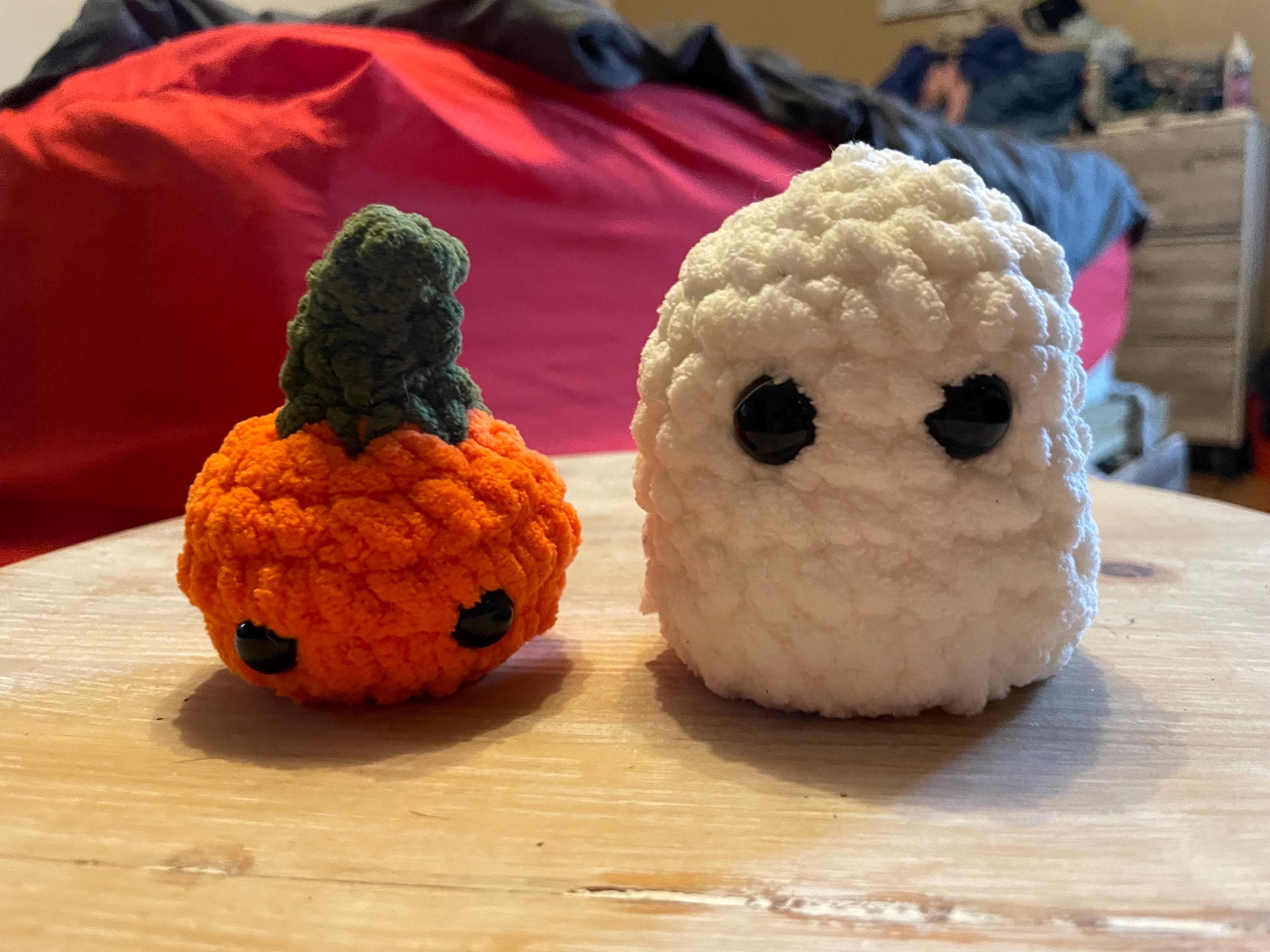 Chunky Chubby Ghost Amigurumi Crochet Pattern PDF — Beginner-friendly ...