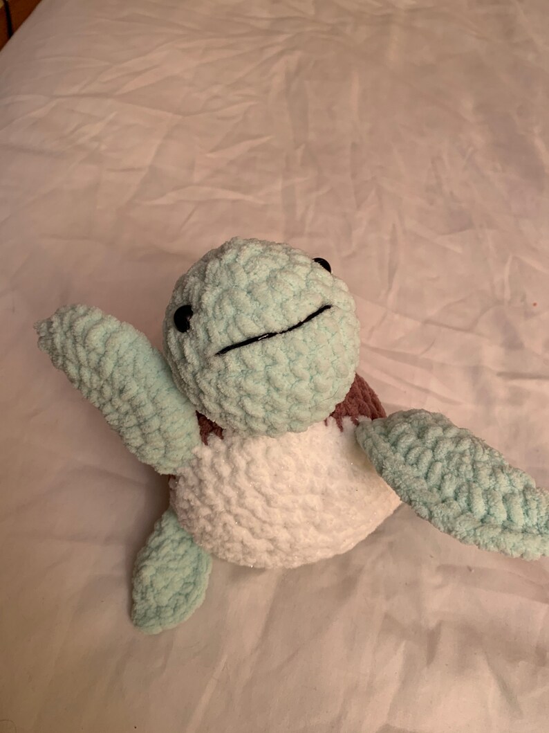 Plushie Soft Toy Turtle Crochet Cuddly Toy Handmade Etsy UK